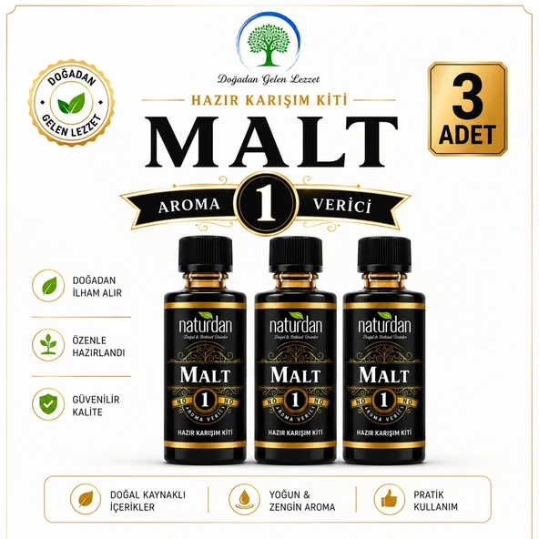 ÇareBurada Hazır Karışım Kiti | MALT 1 50 ml 3 Adet ürün görseli 1