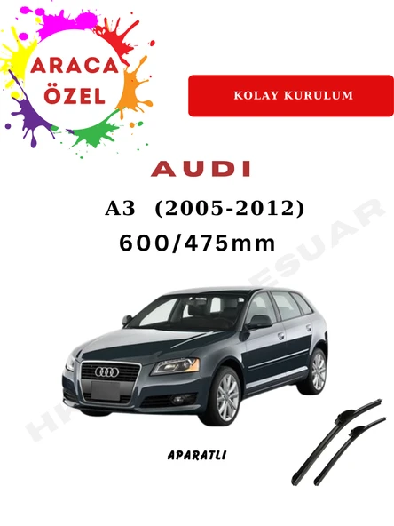 Audi A3 Silecek (2005-2012) - Resim 2
