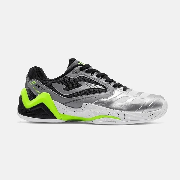 Joma TSETS2612AC SET Sert Kort Erkek Tenis Ayakkabısı Gümüş/Siyah ürün görseli 1