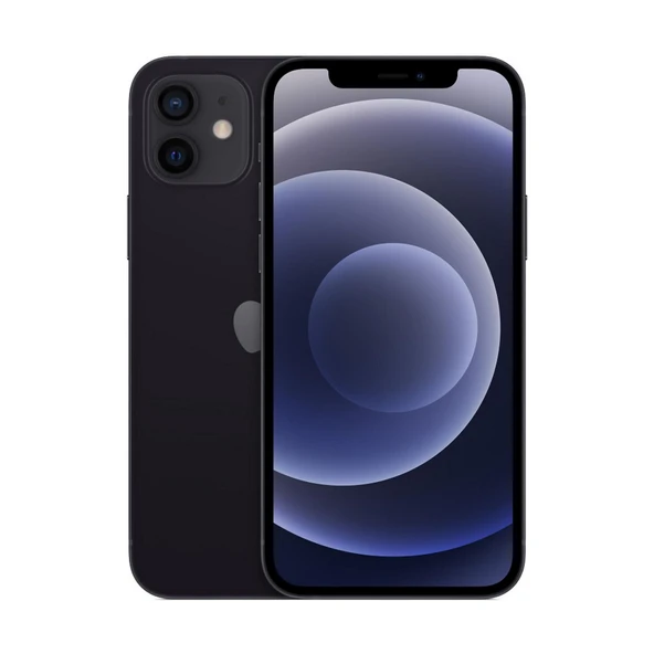 APPLE İPHONE 12 128 GB SİYAH (APPLE TÜRKİYE GARANTİLİ) ürün görseli 1