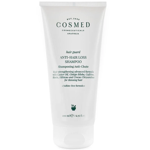 Cosmed Hair Guard Saç Dökülmesine Karşı Tuzsuz Şampuan 200 ml ürün görseli 1