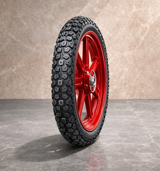 Servis 3.00-18 TT  DIŞ LASTİK (RAVO CROSS) Motosiklet Lastiği (İç Lastik Gerektirir) ürün görseli 1