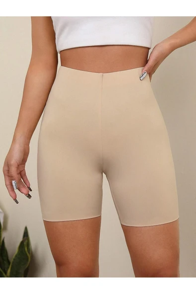 MİSTİRİK Porfy Model Esnek Şort Ten Renk 093 ürün görseli 1