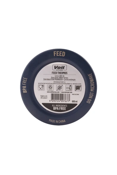 Voit Voit FEED THERMOS 600ML / MAVI - Resim 6