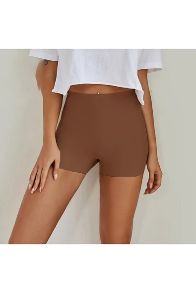 MİSTİRİK Carigna Model Spor Lazer Boxer Model Yumuşak Kumaşlı Iz Yapmayan Yumuşak Kumaşlı Model Kahve Renk ürün görseli 1