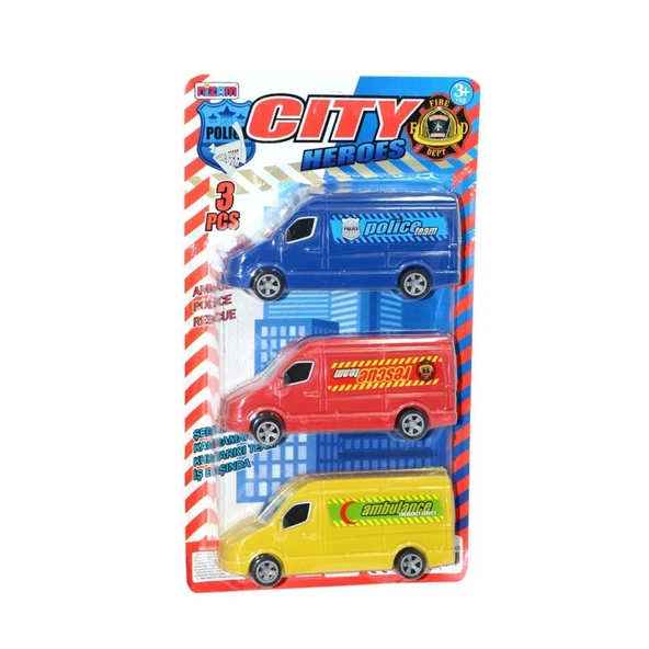 NZM-268 Nizam, 3'Lü Minibüs (Ambulans,Polis,İtfaiye)  NessiWorld ürün görseli 1