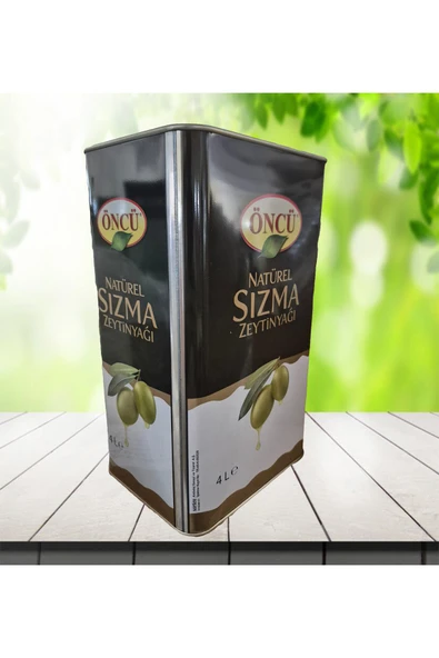 Natürel Sızma Zeytinyağı 4 lt ürün görseli 1