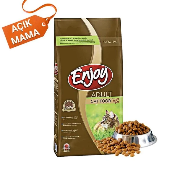 Enjoy Tavuklu 4 kg Yetişkin Kedi Maması - Açık Paket ürün görseli 1
