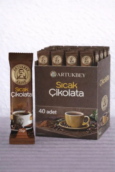 ARTUKBEY Hazırset Sıcak Çikolata (40 adet*25gr) ürün görseli 1