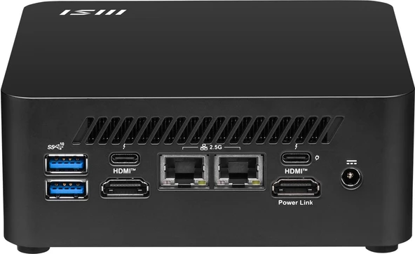MSI CUBI NUC 1MG-238BEU CORE 5 120U FDOS MINI DT BAREBONE PC - Resim 3