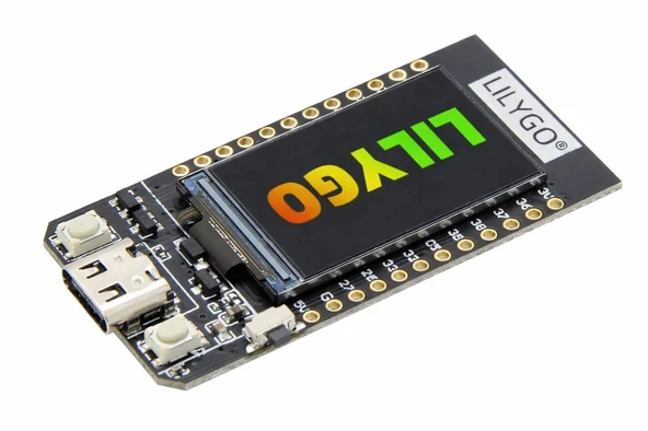 LILYGO ESP32 CH340K T-Display WiFi Bluetooth Geliştirme Kartı Type-C ürün görseli 1