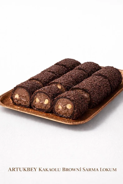 ARTUKBEY Kakaolu Browni Sarma Lokum 1 Kg ürün görseli 1