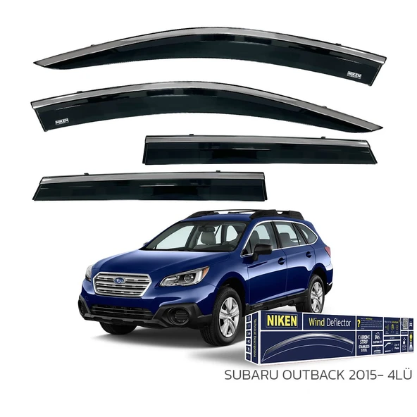 Subaru Outback 2015 ve Sonrası Kromlu Cam Rüzgarlığı ürün görseli 1