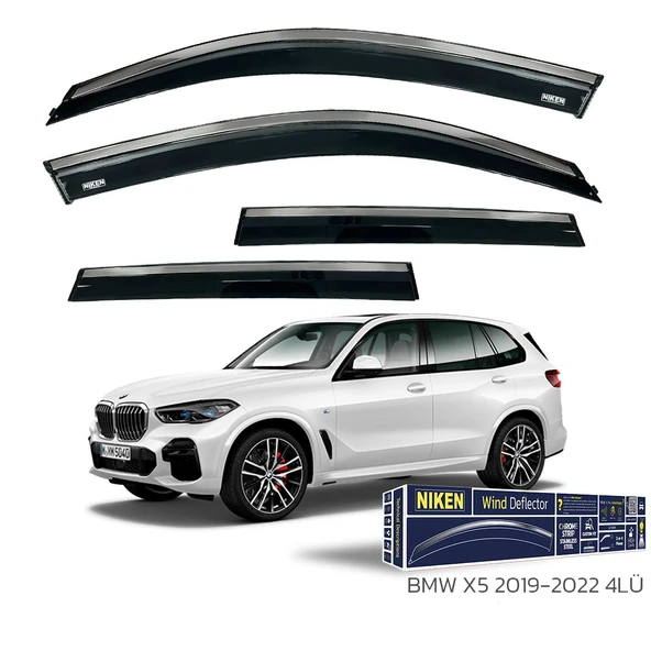 BMW X5 2019 ve Sonrası Kromlu Cam Rüzgarlığı ürün görseli 1
