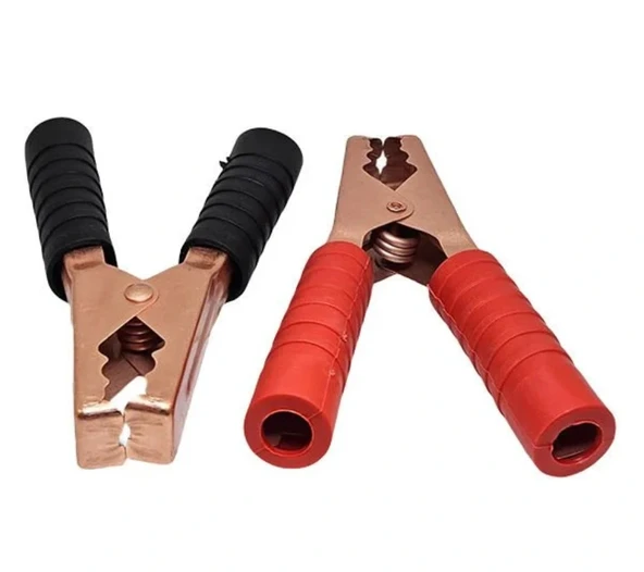 IC-245C Akü Maşası 135mm 300A 2 Adet Set (Kırmızı-Siyah) ürün görseli 1