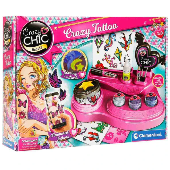 Clementoni Crazy Chic Çılgın Dövmeler 18733 ürün görseli 1