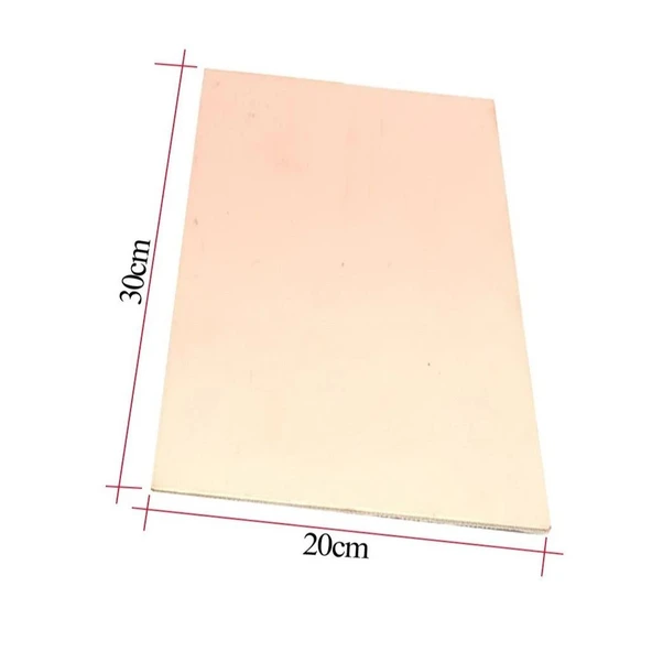 20x30 Bakır Plaket 200x300mm - Resim 2