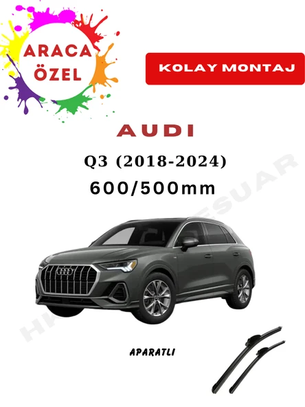 Audi Q3 Silecek (2018-2024) - Resim 2