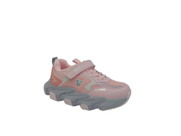 Vicco Space Kız Çocuk Pudra Kürklü Outdoor Spor Ayakkabı ürün görseli 1