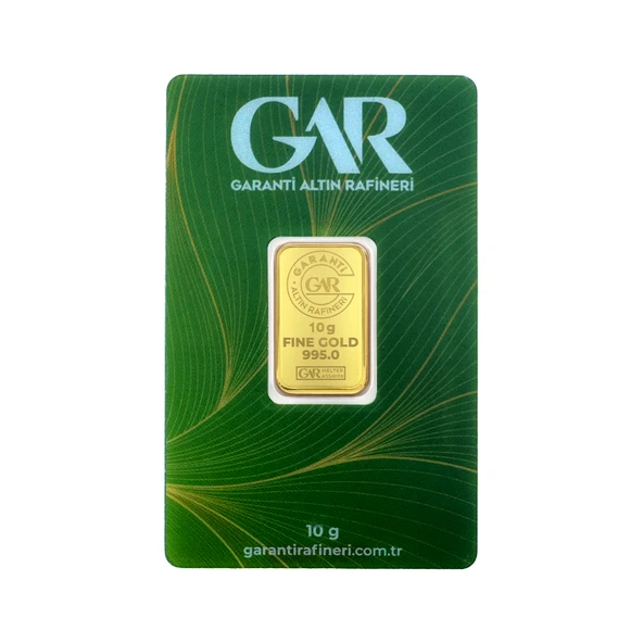 10 gr 24 Ayar GAR Gram Altın ürün görseli 1