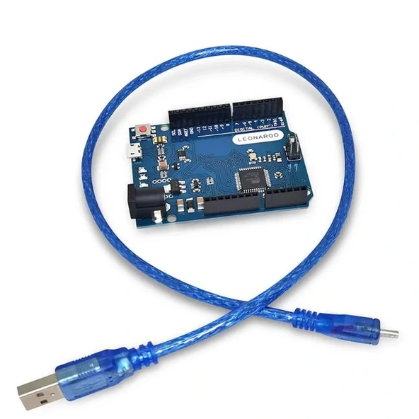 Arduino Leonardo R3 Klon + USB Kablo ürün görseli 1