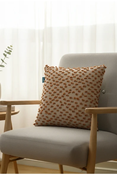 Rolivs Dila Dekoratif Kırlent 47x47 cm Fermuarlı Yıkanabilir (12) ürün görseli 1