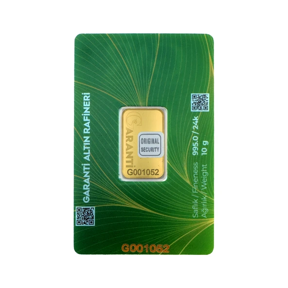 10 gr 24 Ayar GAR Gram Altın - Resim 2