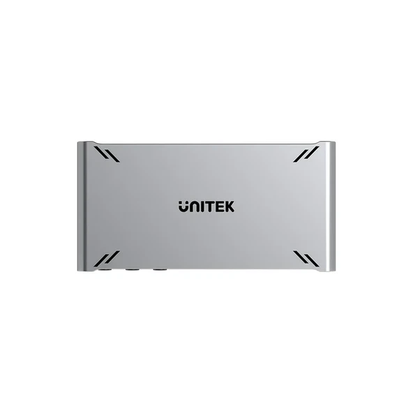 UNITEK USB-C 10GBPS HDMI KVM SWITCH D1118AGY01-EU - Resim 2