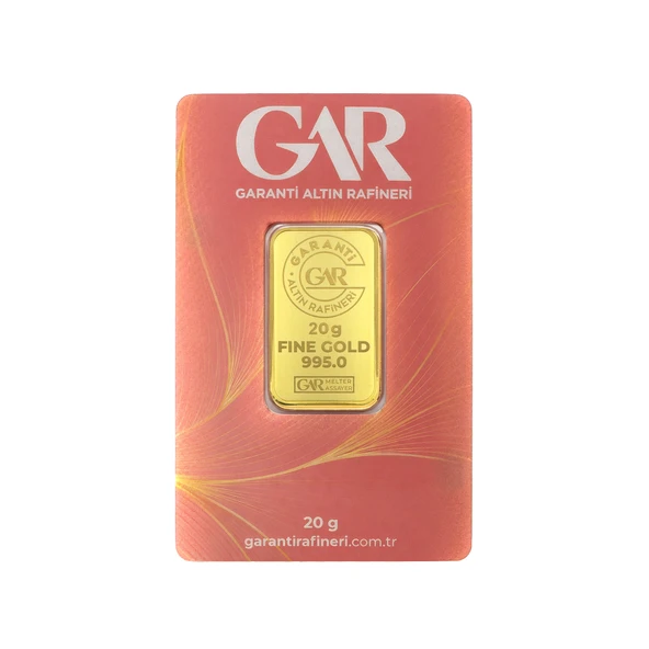 20 gr 24 Ayar GAR Gram Altın ürün görseli 1