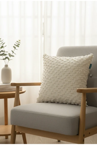 Rolivs Silenza Dekoratif Kırlent 47x47 cm Fermuarlı Yıkanabilir (5) ürün görseli 1