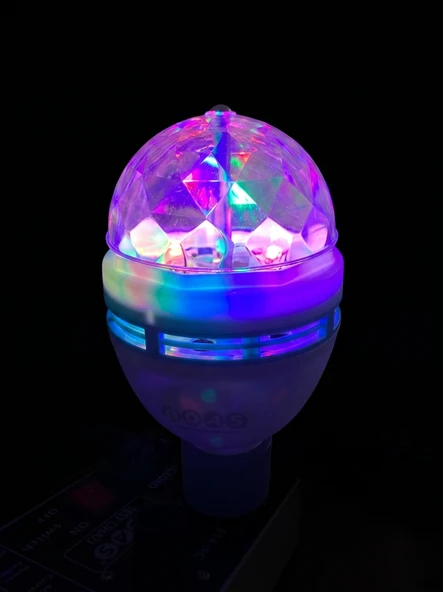 NOAS YL90 9003 Disko RGB Led Ampul E27 Duy - Resim 3