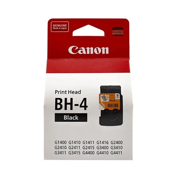 Canon BH-4 Siyah Baskı Kafası 2410 - G2411 - G3410 - G3411 - G4410 - G4411 ürün görseli 1
