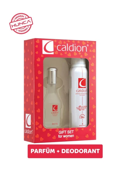 Caldion Classic Kadın Parfüm Seti ( Edt Parfüm 50 ml Deodorant 150 ml ) ürün görseli 1