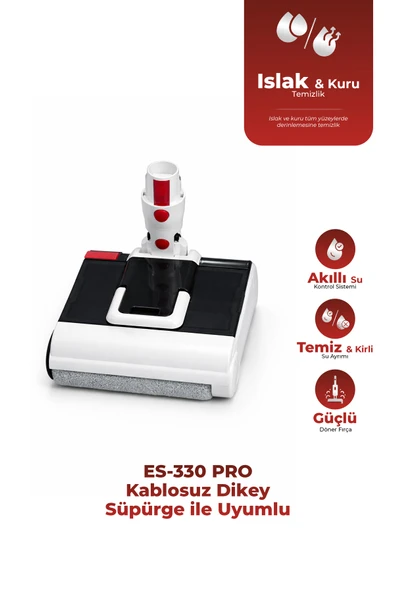 ES-330 PRO Uyumlu Islak & Kuru Zemin Temizleme Başlığı ürün görseli 1