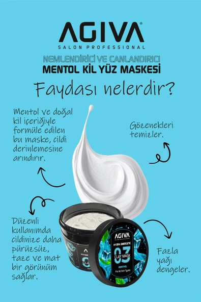 Ferahlatıcı Hydra Energetic Kil Maskesi 300 Ml - Resim 3
