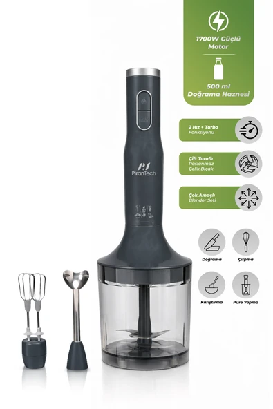 YH-94 El Blender Seti – Parçalayıcı, Çırpıcı ve Metal Blender ürün görseli 1