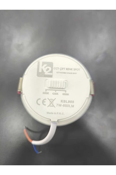 K2 K2 7watt 3 renk+mavi spot - Resim 4