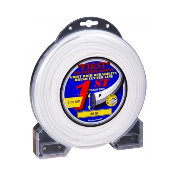 First Misina 3.3 mm 46 Metre 6 Köşe Beyaz ürün görseli 1