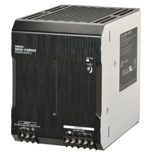 OMRON 24V DC 20A S8VK-C48024 Ray Tipi ürün görseli 1
