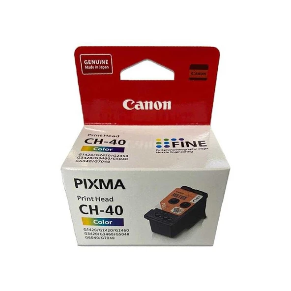 Canon G Serisi Color Renkli Baskı Kafası CH-40 G1420-G2420-G2460-G3420-G3460-G3470-G5040-G6040-G7040 ürün görseli 1