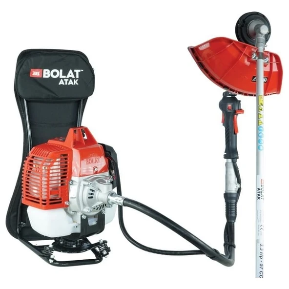 Bolat Motorlu Tırpan Bolat Atak BS-570 Sırt Tipi 3.3hp ürün görseli 1