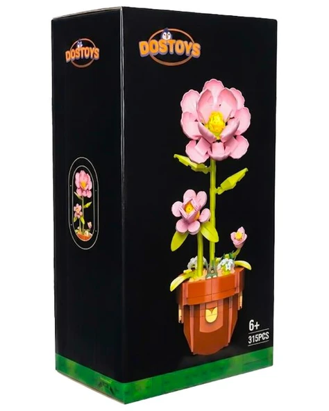 Dostoys Pembe Japon Gülü Botanik Koleksiyonu 315 Parça ürün görseli 1