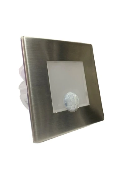 Cata Cata Ct-5173 1.5w 3200k Günışığı Kare Radar Sensörlü Koridor Armatürü ürün görseli 1