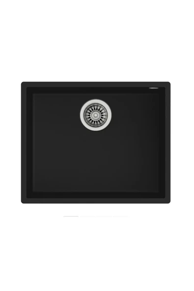 Teka Tek Hazneli Tegranite Eviye Siyah Square 50.40 TG ürün görseli 1