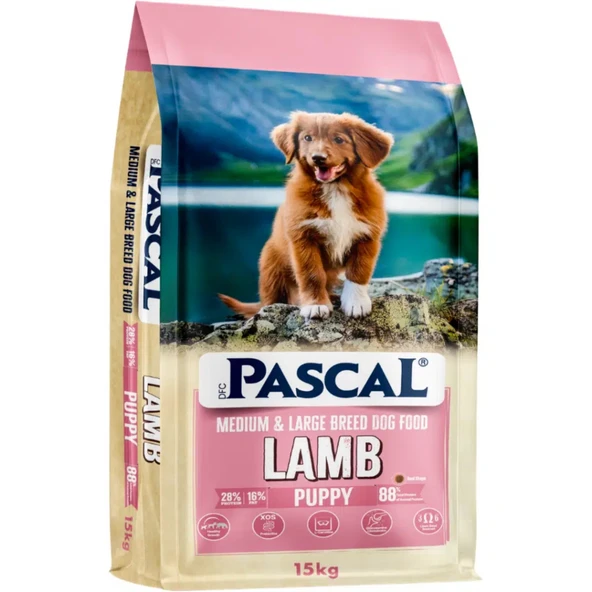 Pascal Kuzulu Orta ve Büyük Irk Yavru Köpek Maması15 Kg ürün görseli 1