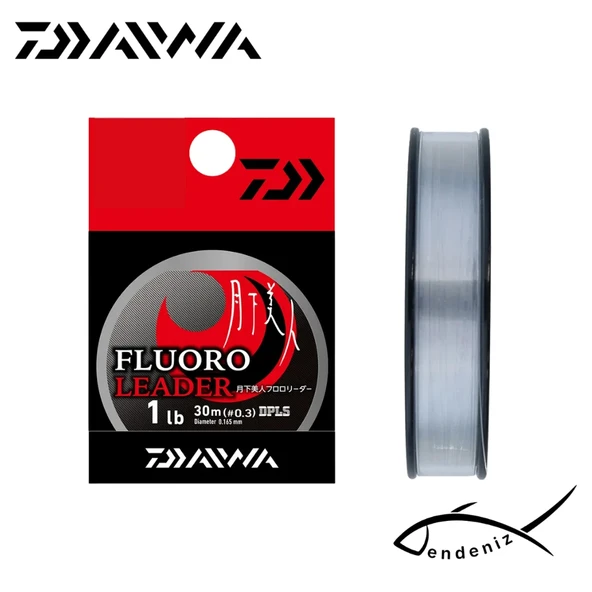 Daiwa Gekkabijin FC Leader 30m N.Clear Fluorocarbon Misina ürün görseli 1