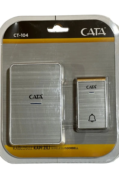 Cata Cata CT-104 Kablosuz Kapı Zili ürün görseli 1