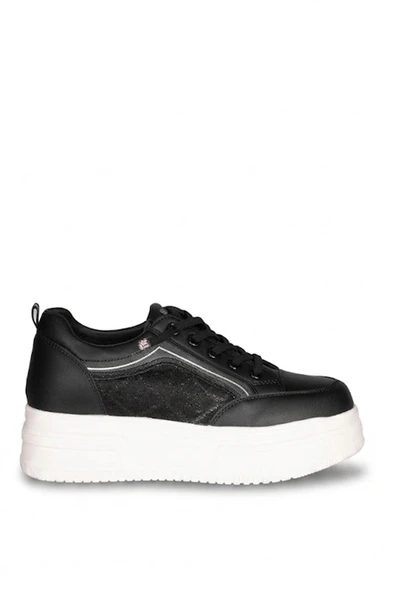 Solly Ewoll 2015 Siyah Sneaker - Resim 2