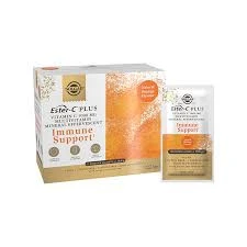 Solgar Ester C Plus Vitamin C 1000 mg Multivitamin Mineral Efervesan 21 Saşe ürün görseli 1