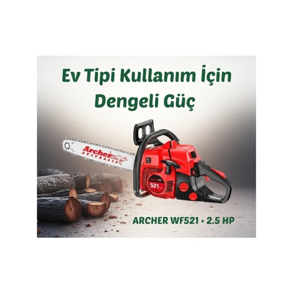 Archer 521 Benzin Motorlu Testere 2.5 Hp - Resim 2
